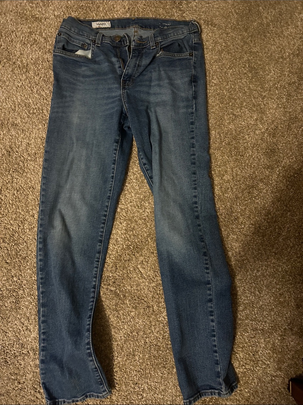Sonoma Straight-Leg Jeans in Blue Denim